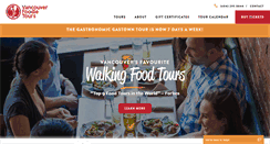 Desktop Screenshot of foodietours.ca